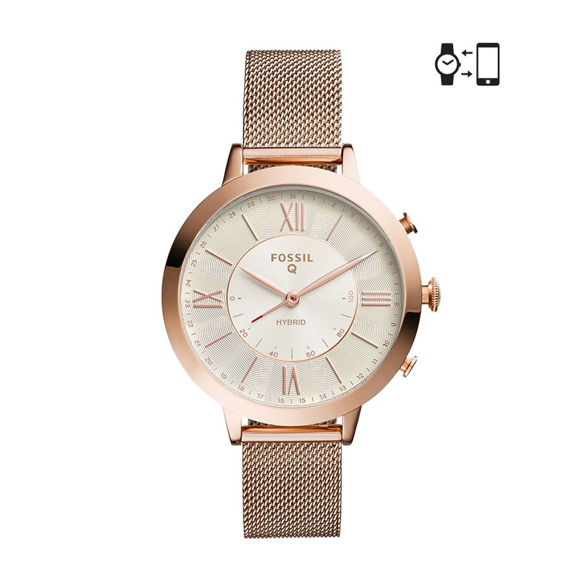 FOSSIL - Reloj Fossil Copeland Cuero Marrón Análogo