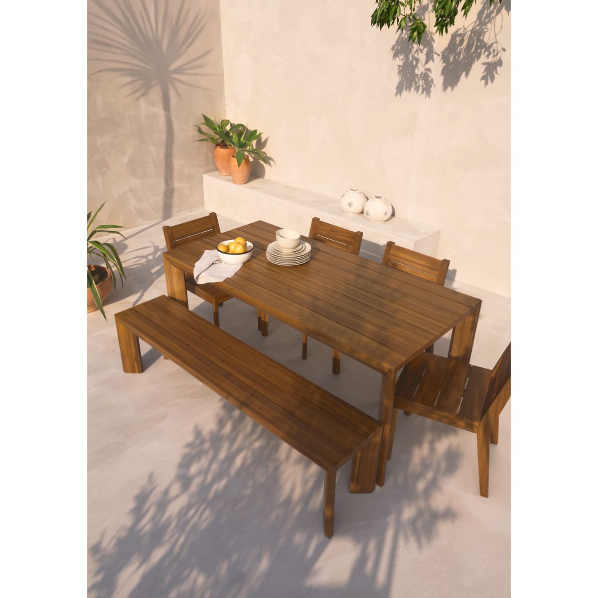 BASEMENT HOME - Silla De Comedor De Terraza Porto Mink