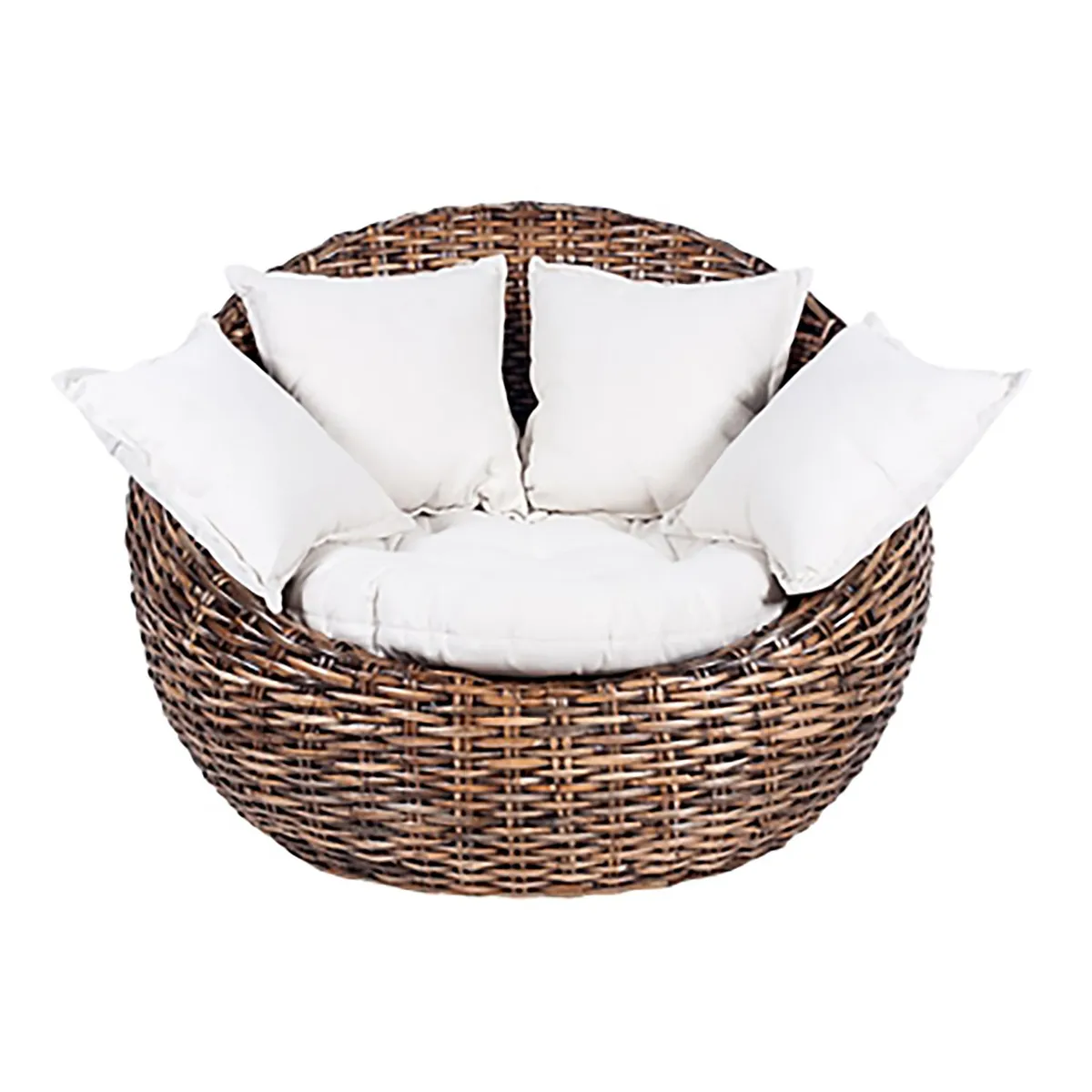 BASEMENT HOME - Sillón Redondo de Terraza Kretes 1 Cuerpo