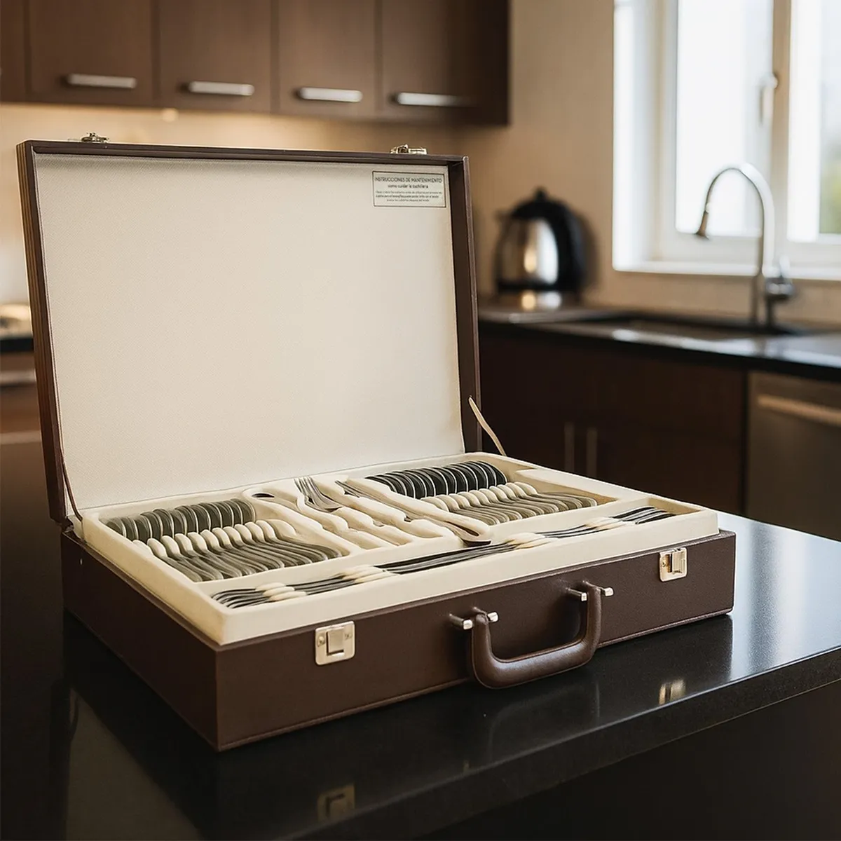 ROBERTA ALLEN - Juego de Cubiertos Ridgewood 75 Pzs