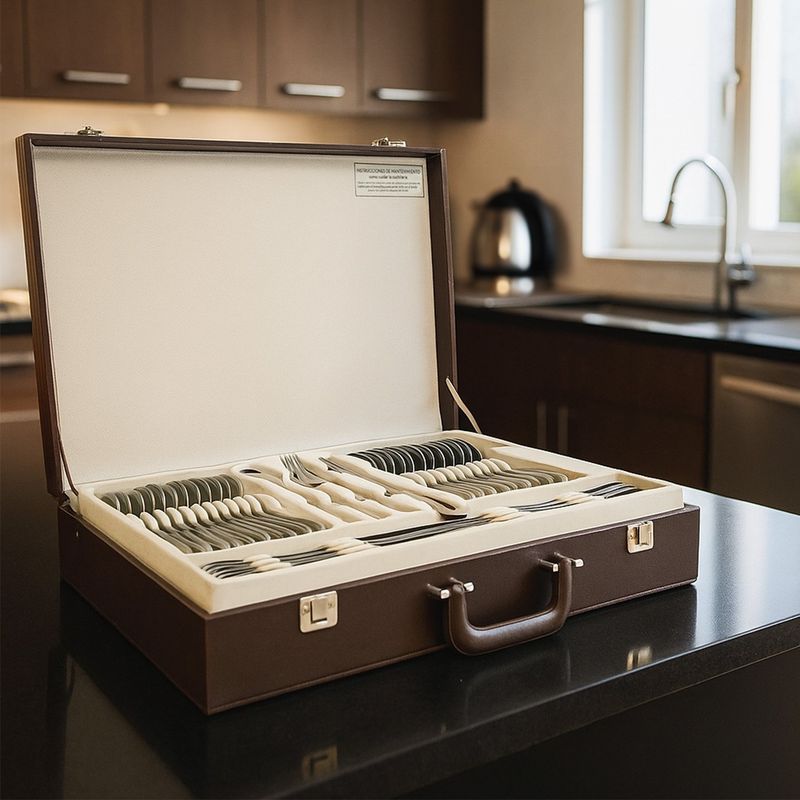 ROBERTA ALLEN - Juego de Cubiertos Ridgewood 75 Pzs