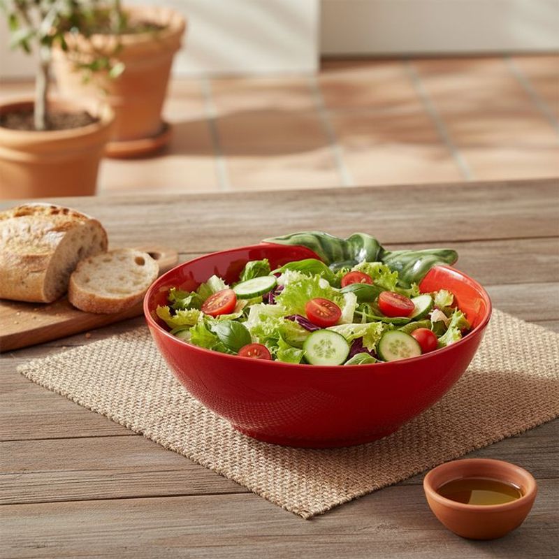 BASEMENT HOME - Fuente Tomate Melamina 25 cm