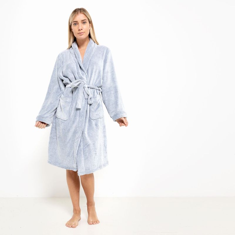 BASEMENT HOME - Bata de Baño Micropolar 200gr Basement Home