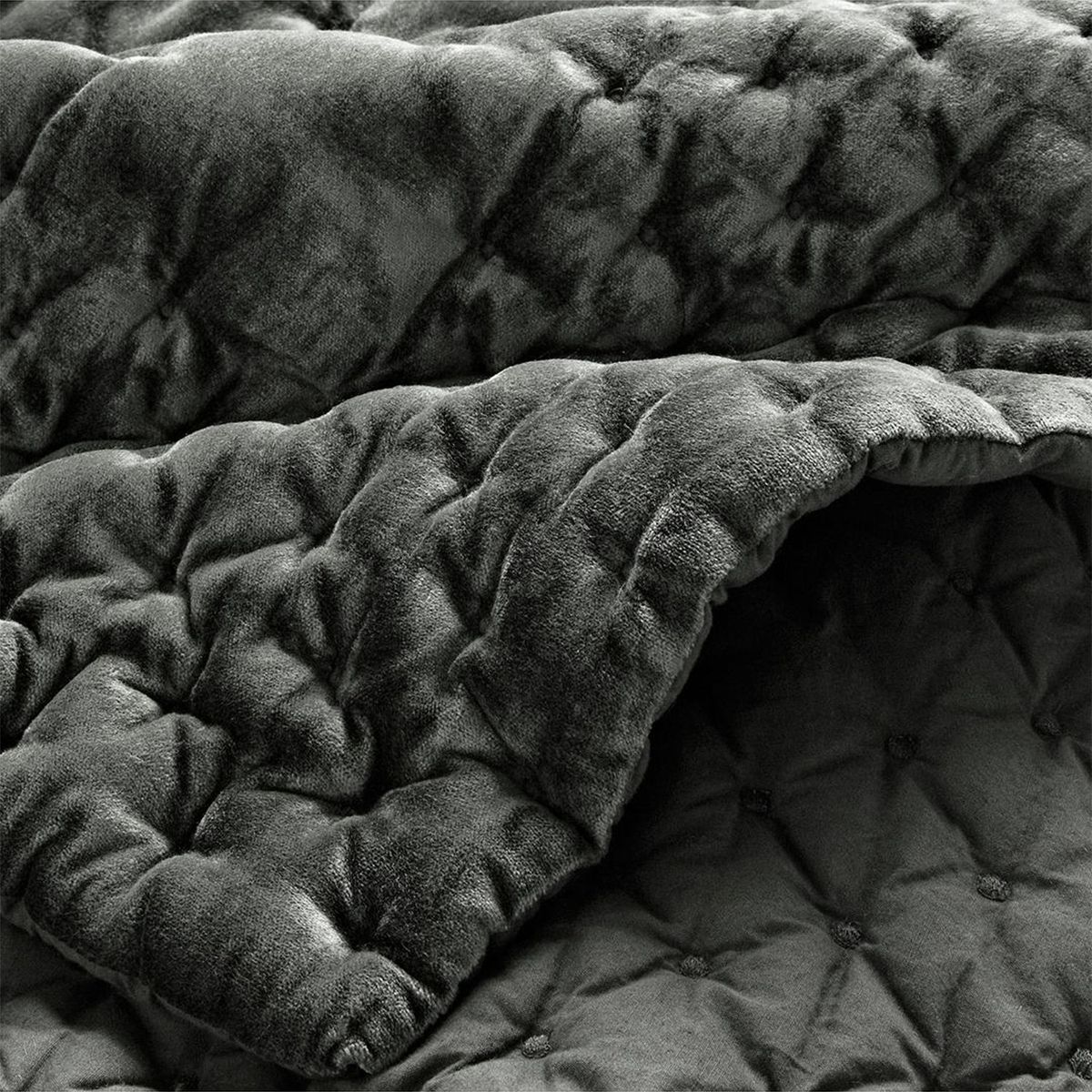 JOHN LEWIS & PARTNERS - Cubrecama Liso Velvet Stitch