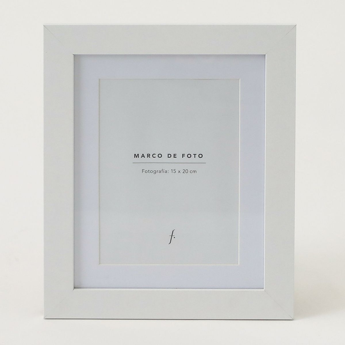 MICA - Marco de Fotos Plano Blanco