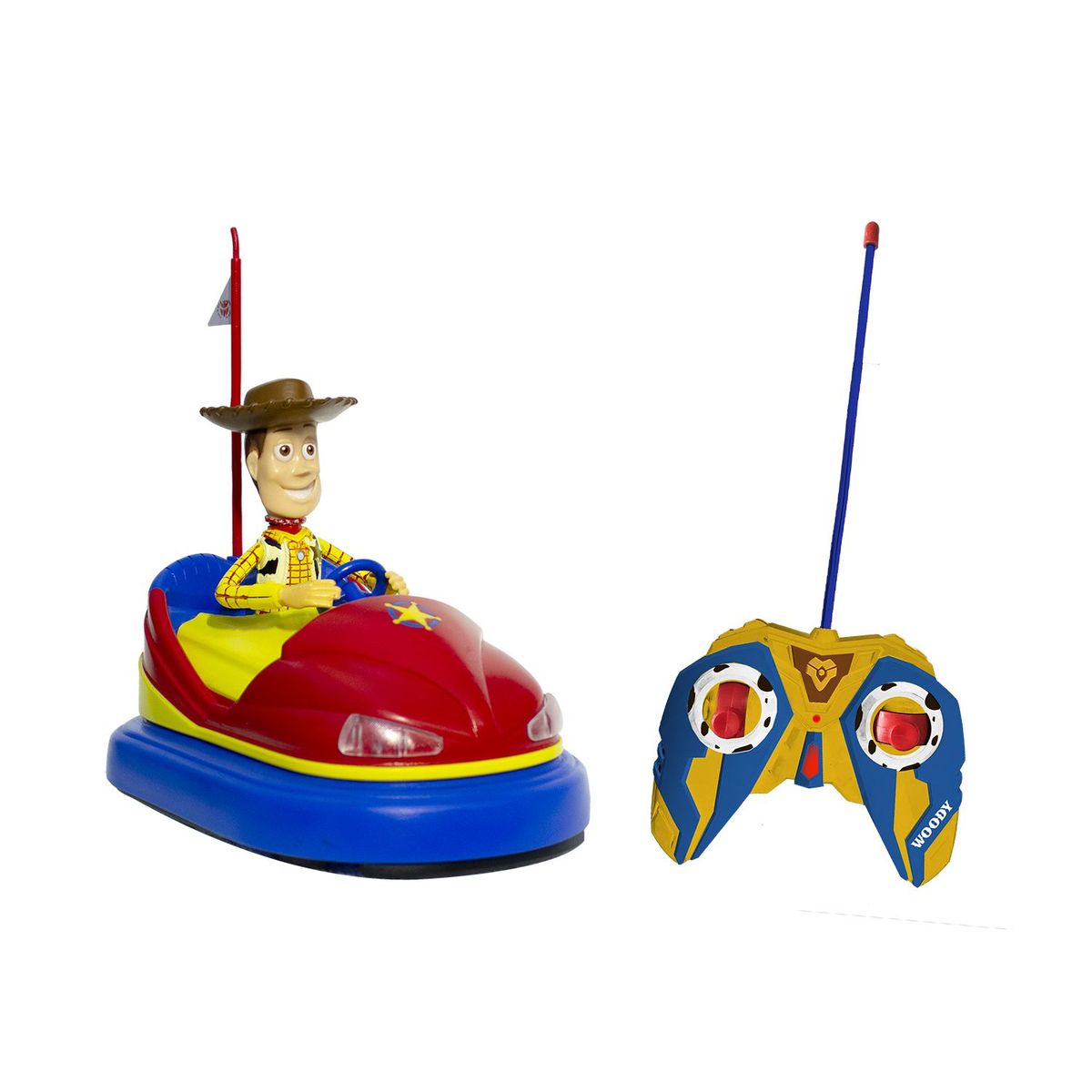TOY STORY - Auto Chocón RC Woody