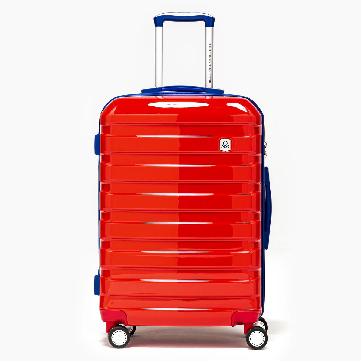 BENETTON - Maleta Grande Shell Roja