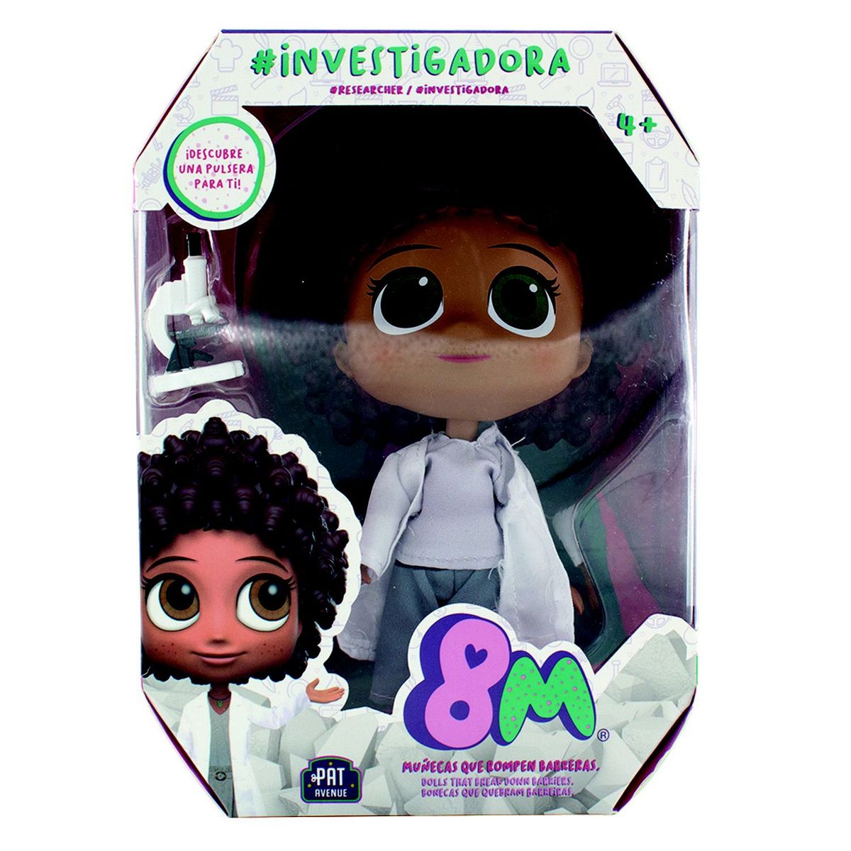 8M - Muñeca Investigadora