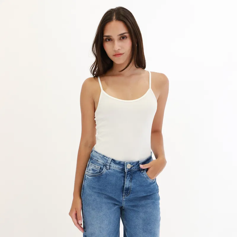 SYBILLA - Top Sin Mangas Algodón Mujer Sybilla