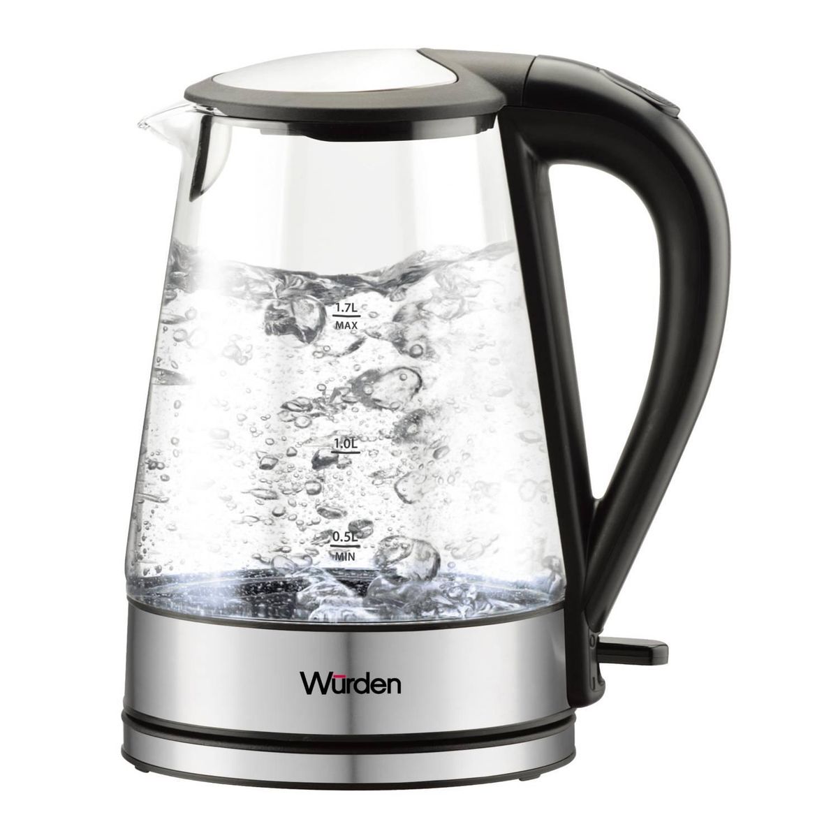 WURDEN - Hervidor Eléctrico Vidrio 1.7L WKE-GLASS100