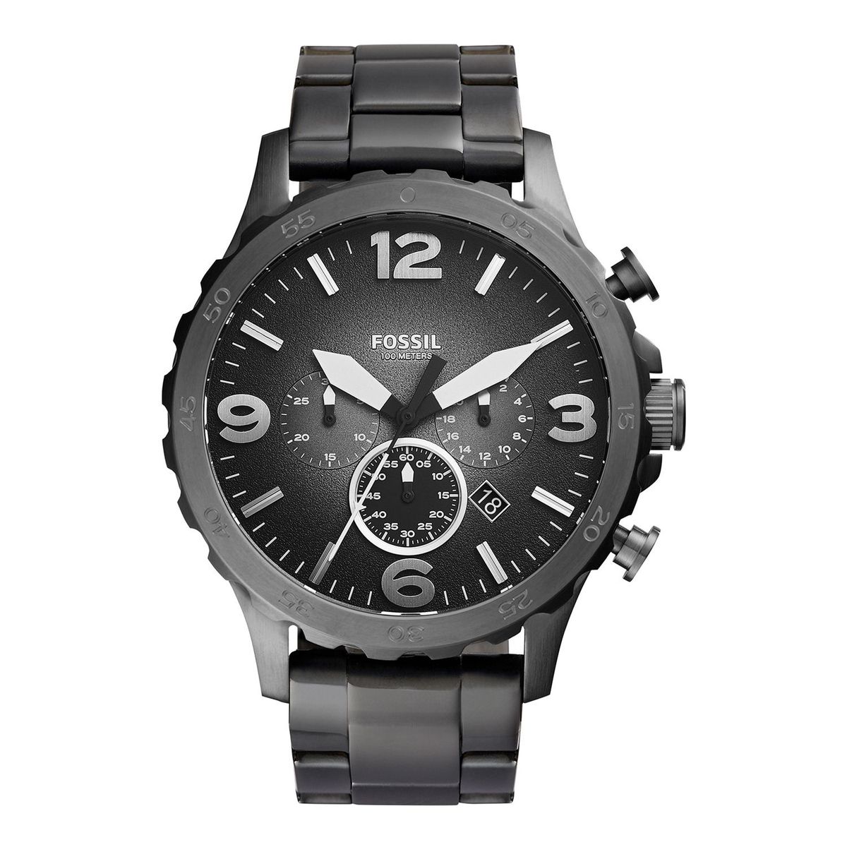 FOSSIL - Reloj cronógrafo Acero inoxidable Hombre JR1437 FOSSIL