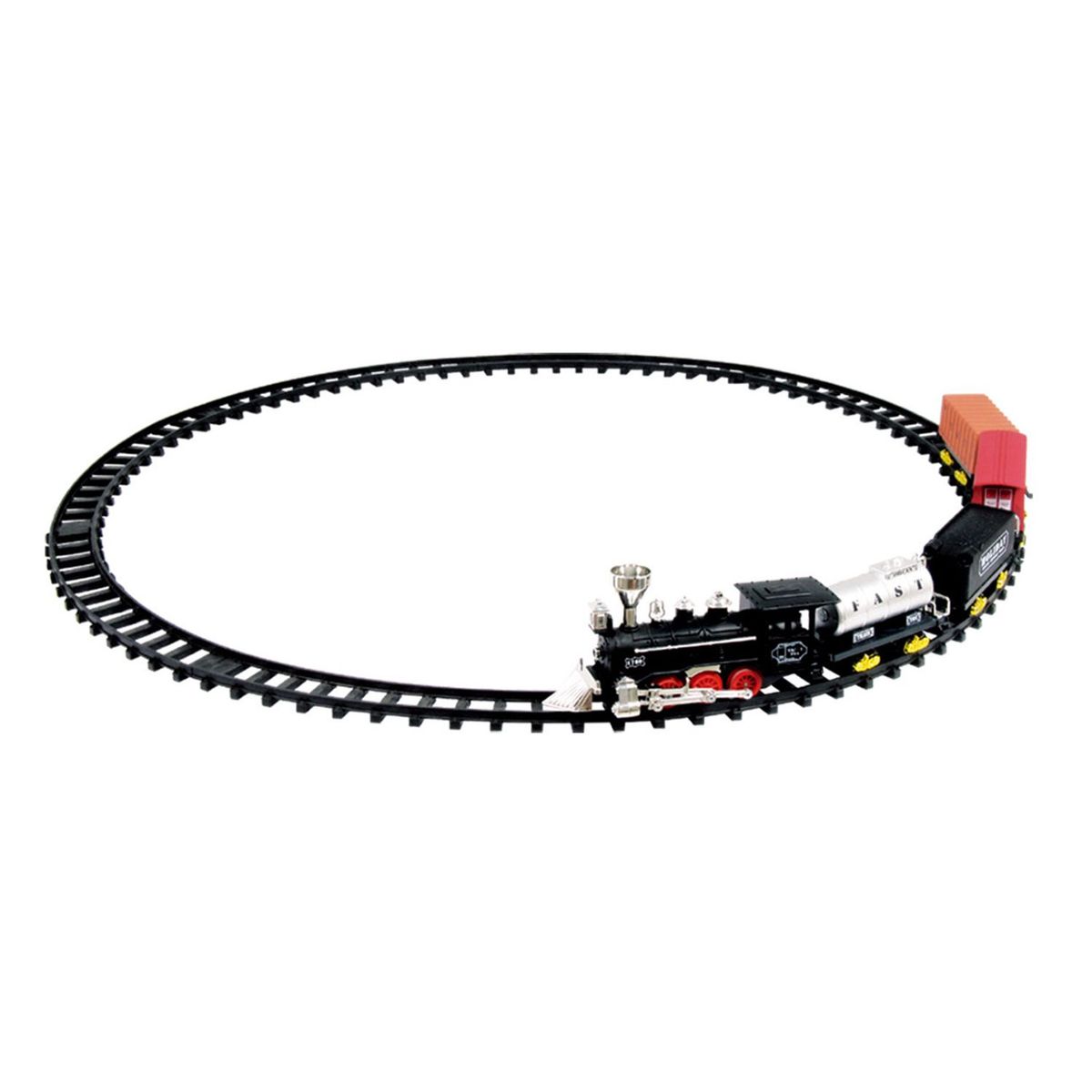 SHUN FENG LONG - Juguete Set De Trenes 21 Piezas