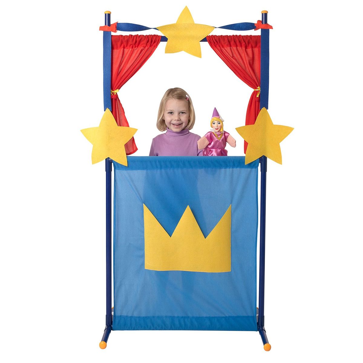 SHOW TIME - Títeres x4 Animales + Escenario