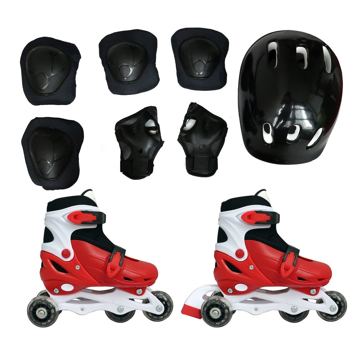 SCOOP - Set Patines en Línea + Protectores Talla M 35-38