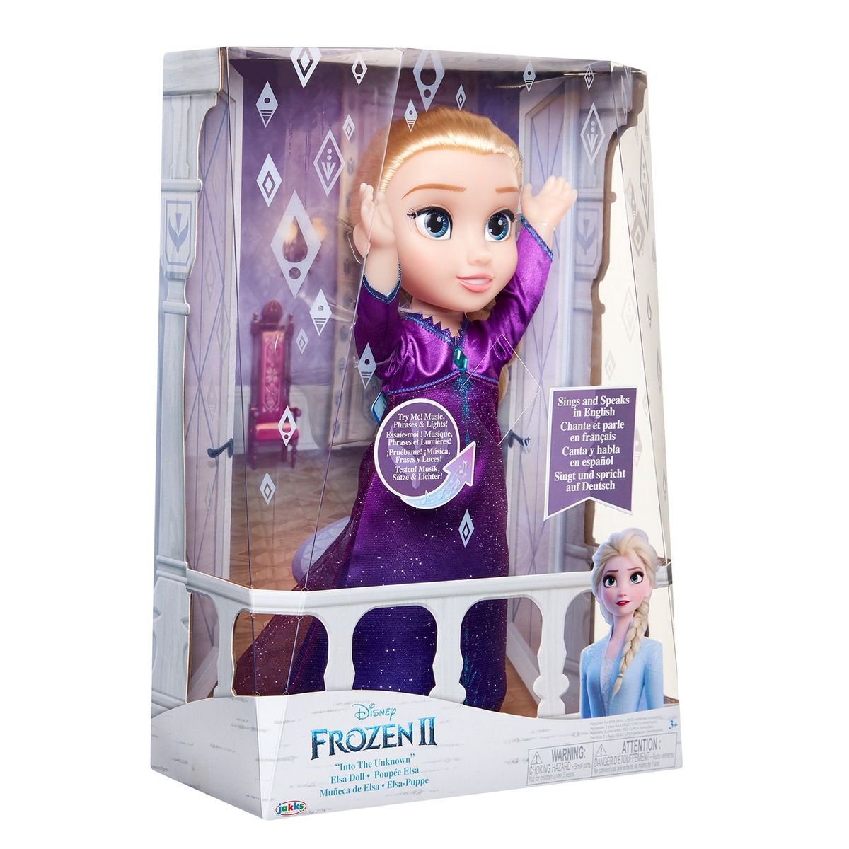 FROZEN - Muñeca Elsa Canta Luces y Sonidos