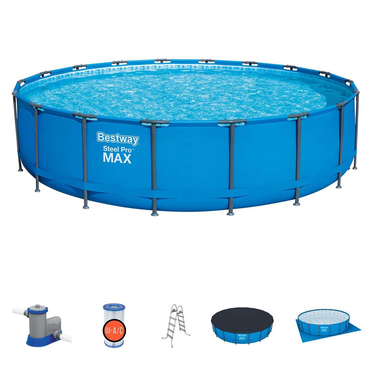 BESTWAY - Piscina 5.49 x 1.22m