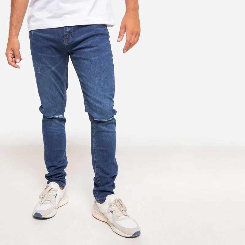 BEARCLIFF - Jean Skinny Algodón Hombre Bearcliff