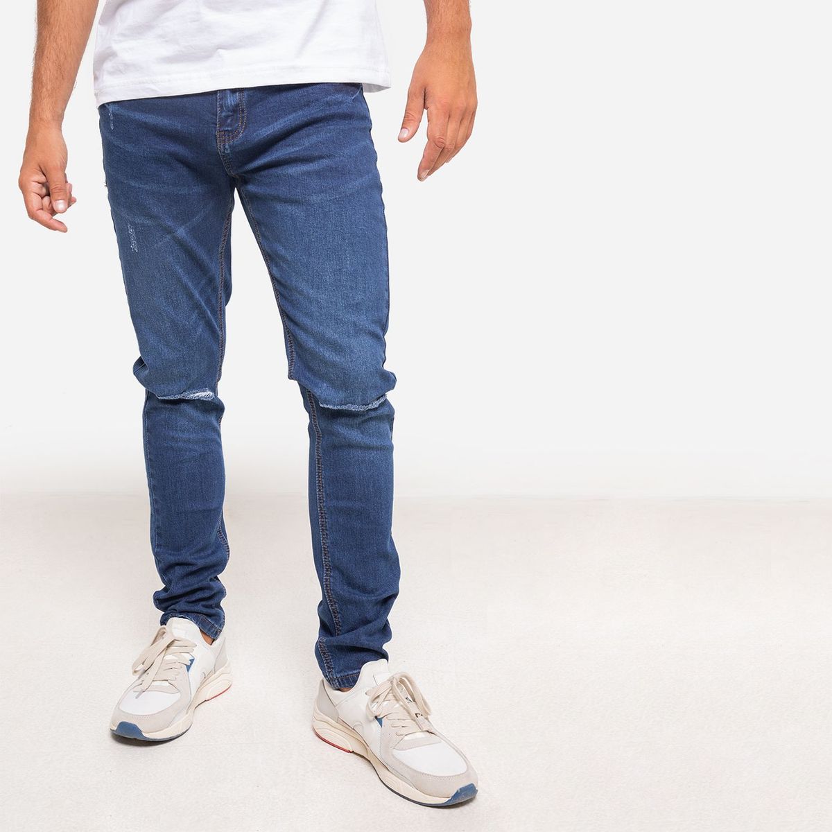 BEARCLIFF - Jean Skinny Algodón Hombre Bearcliff