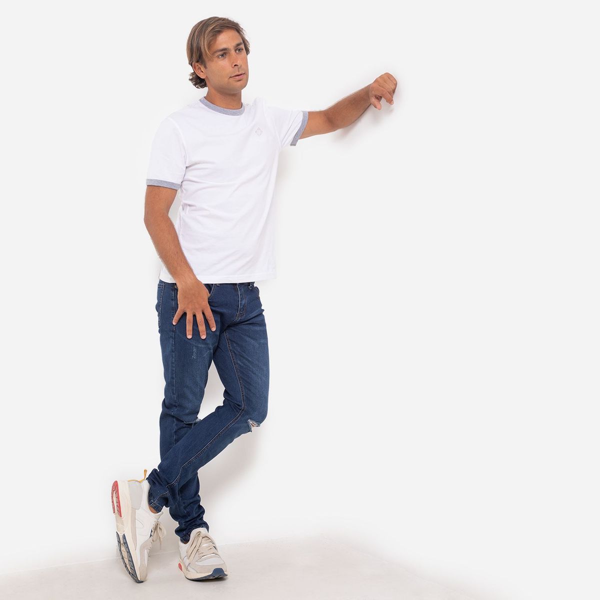 BEARCLIFF - Jean Skinny Algodón Hombre Bearcliff