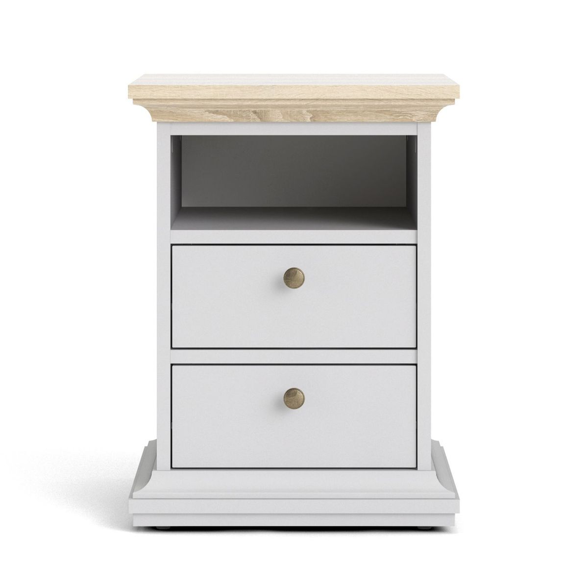 TVILUM - Velador Paris 2 Cajones