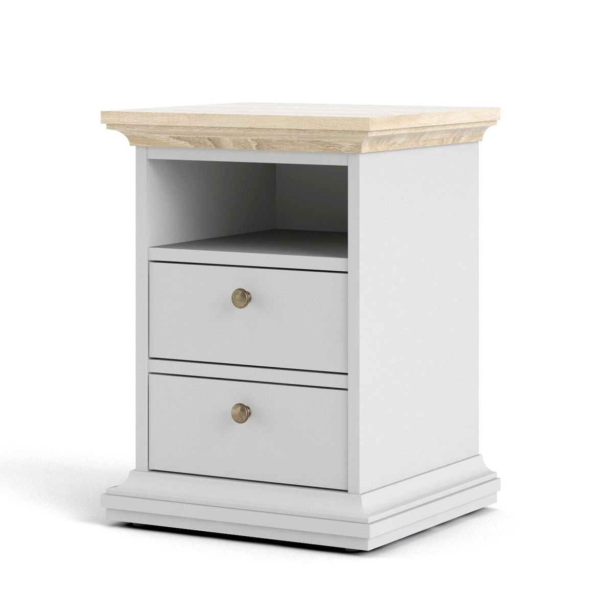 TVILUM - Velador Paris 2 Cajones