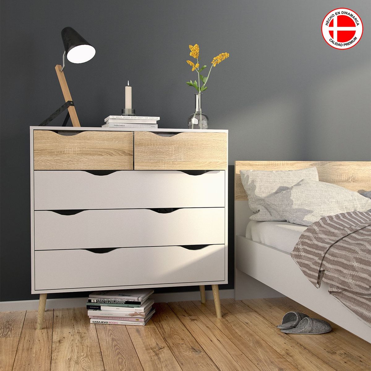 TVILUM - Dormitorio Oslo Com 5