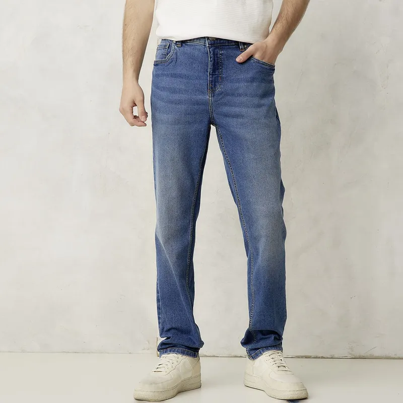 BEARCLIFF - Jeans Slim Bearcliff Algodón Hombre Estilo Casual