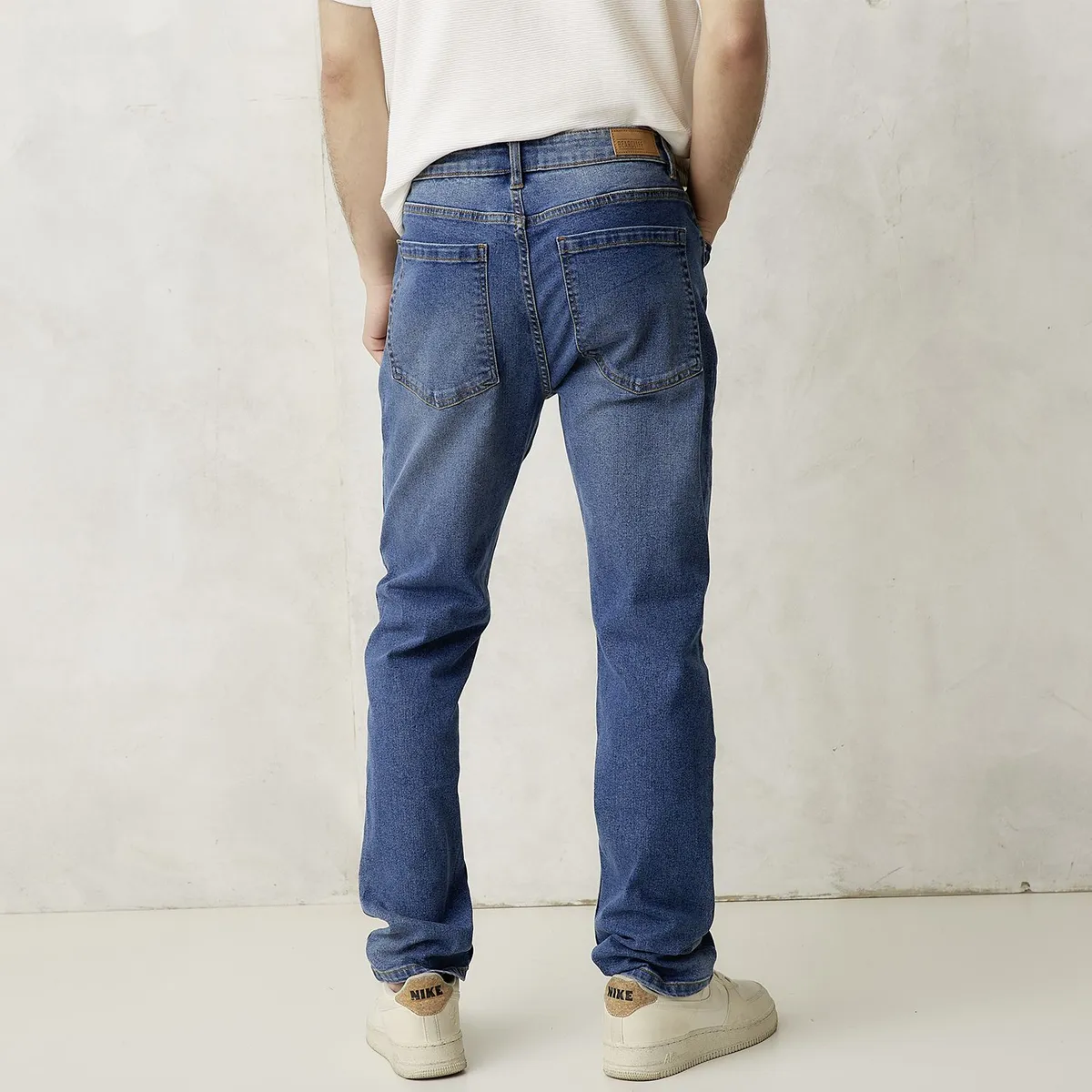 BEARCLIFF - Jeans Slim Bearcliff Algodón Hombre Estilo Casual