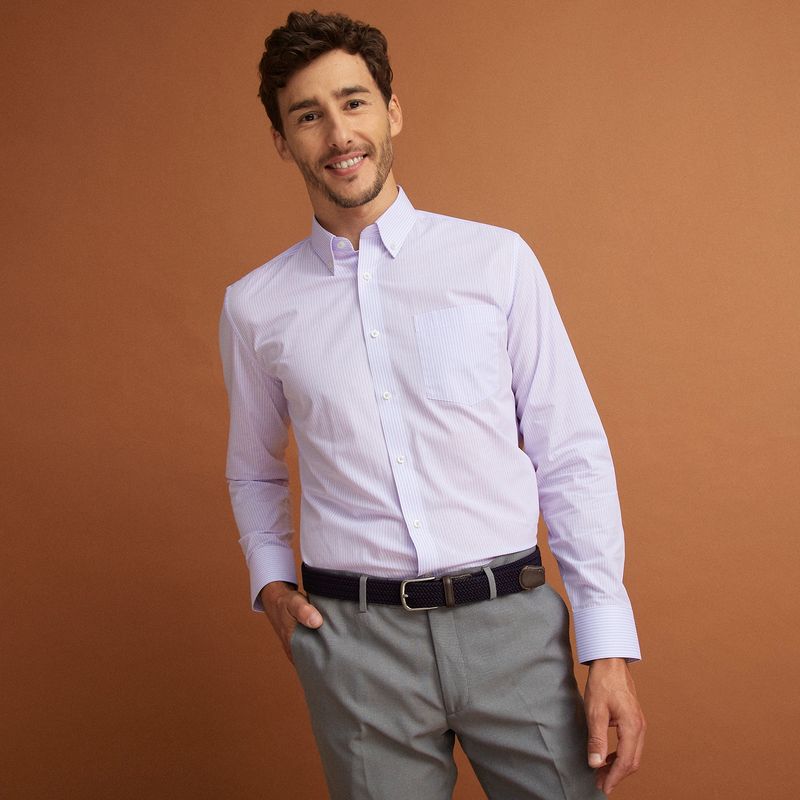 CHRISTIAN LACROIX - Camisa Manga Larga Algodón Hombre Christian Lacroix