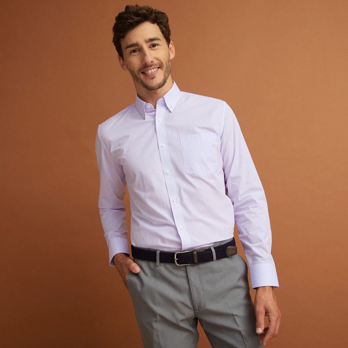 CHRISTIAN LACROIX - Camisa Manga Larga Algodón Hombre Christian Lacroix