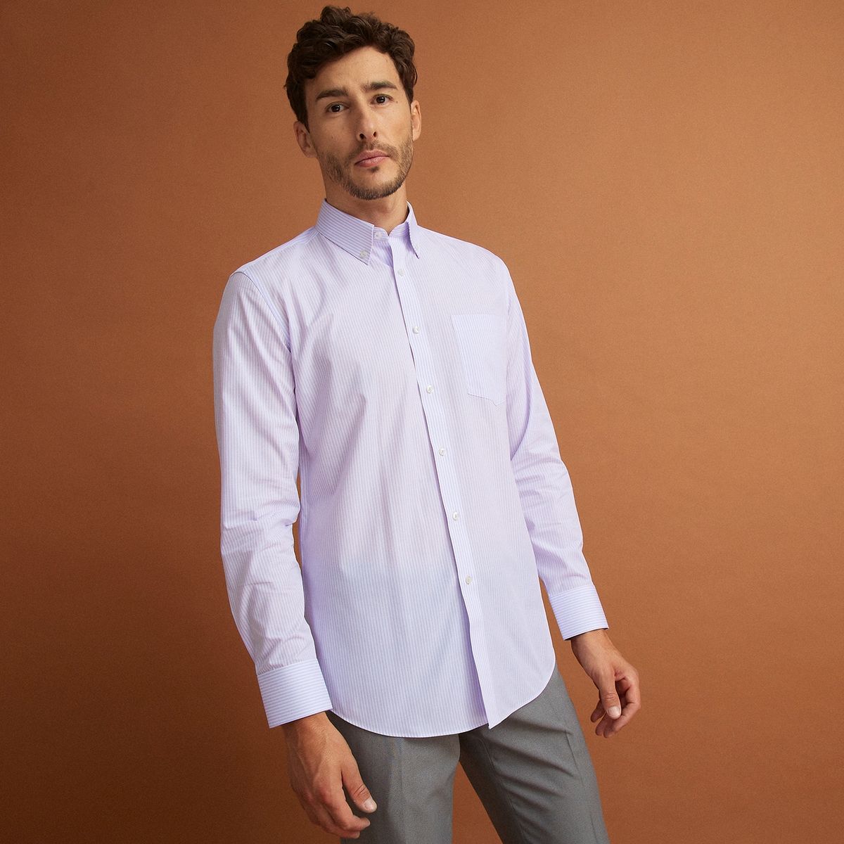 CHRISTIAN LACROIX - Camisa Manga Larga Algodón Hombre Christian Lacroix