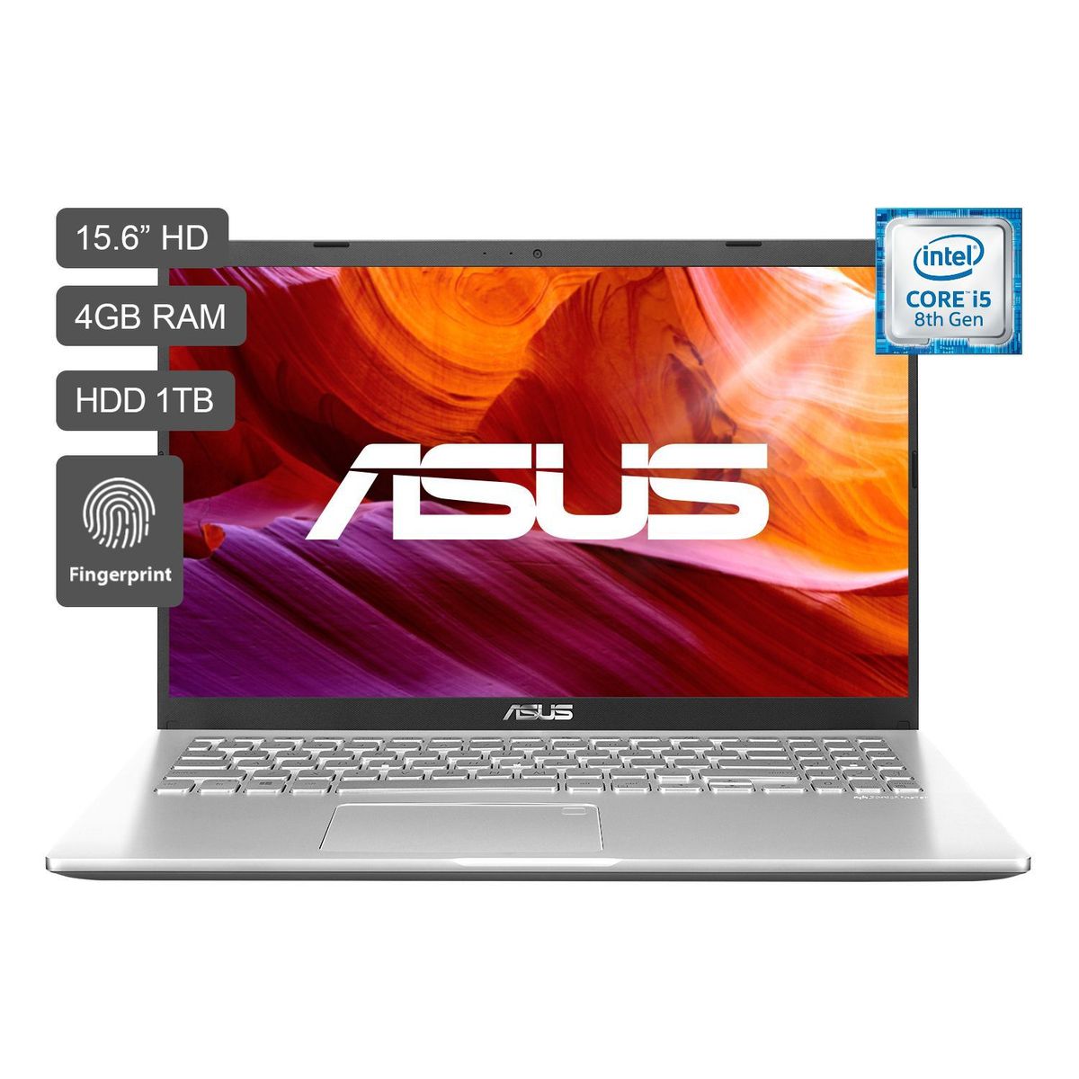 ASUS - Laptop 15.6" Core i5 1TB 4GB RAM - Pantalla HD