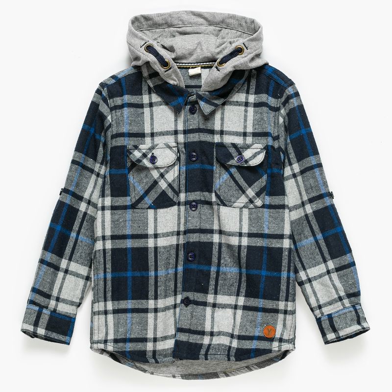 YAMP - Camisa Hood Check