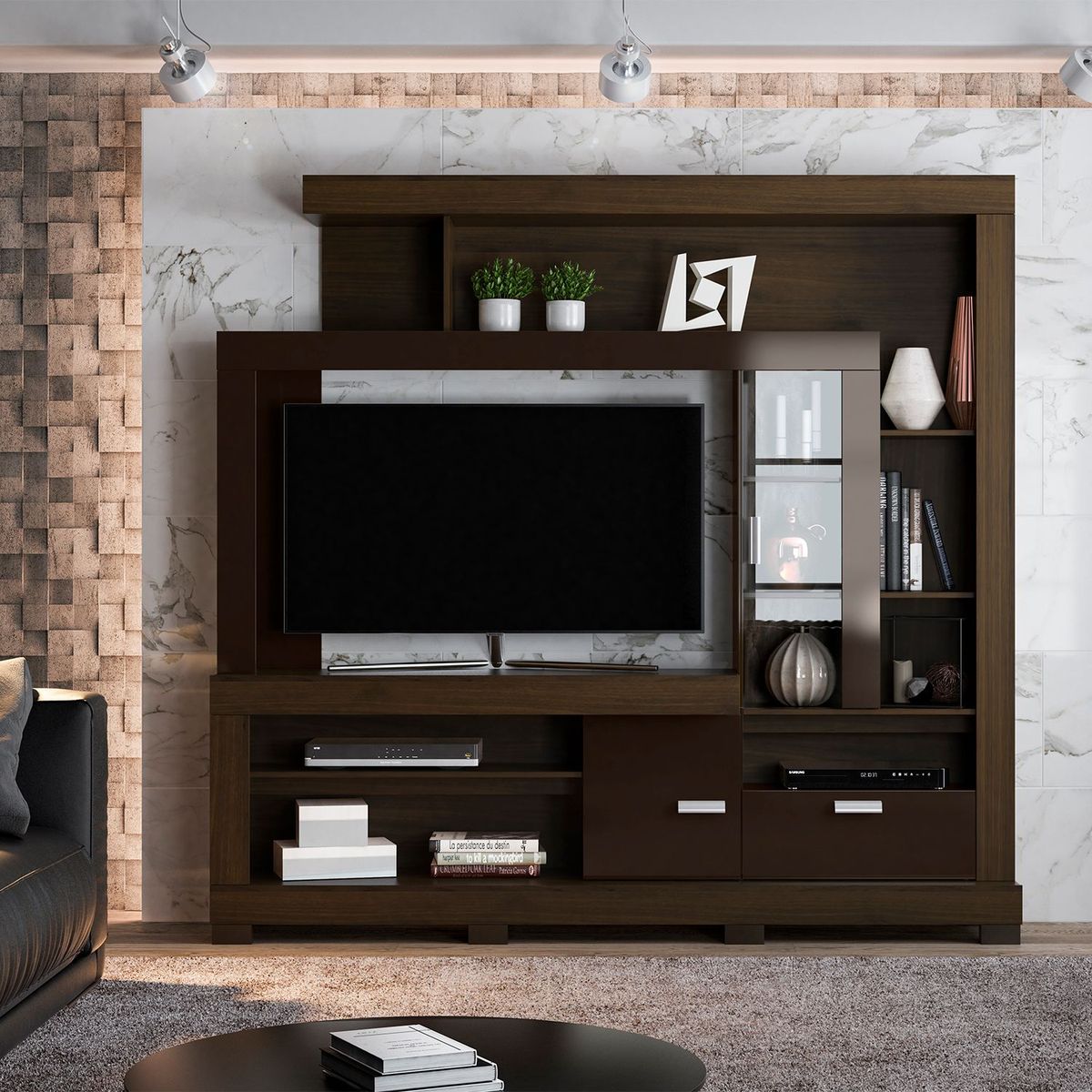 BASEMENT HOME - Centro de TV 50' Gran Acacia