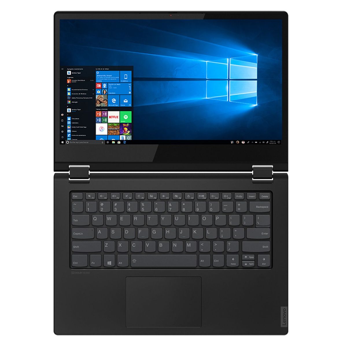 LENOVO - Laptop 2en1 IdeaPad C340 14"  Ryzen5 8GB RAM 256GB SSD - Pantalla Touch HD