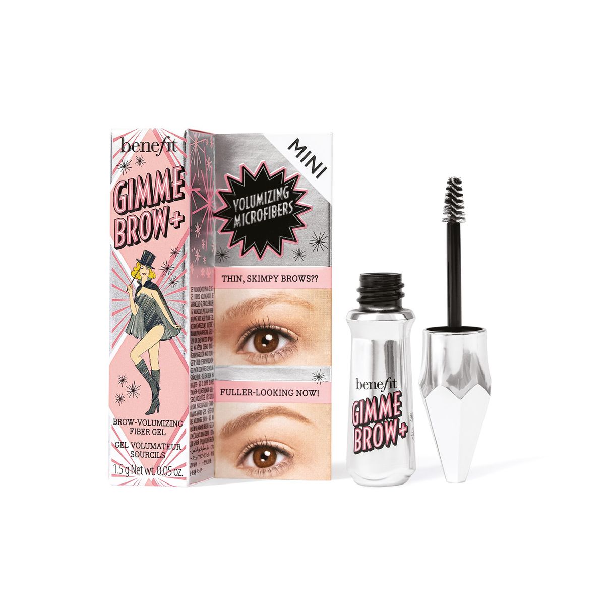 BENEFIT - Gel para cejas Gimme Brow+ Mini