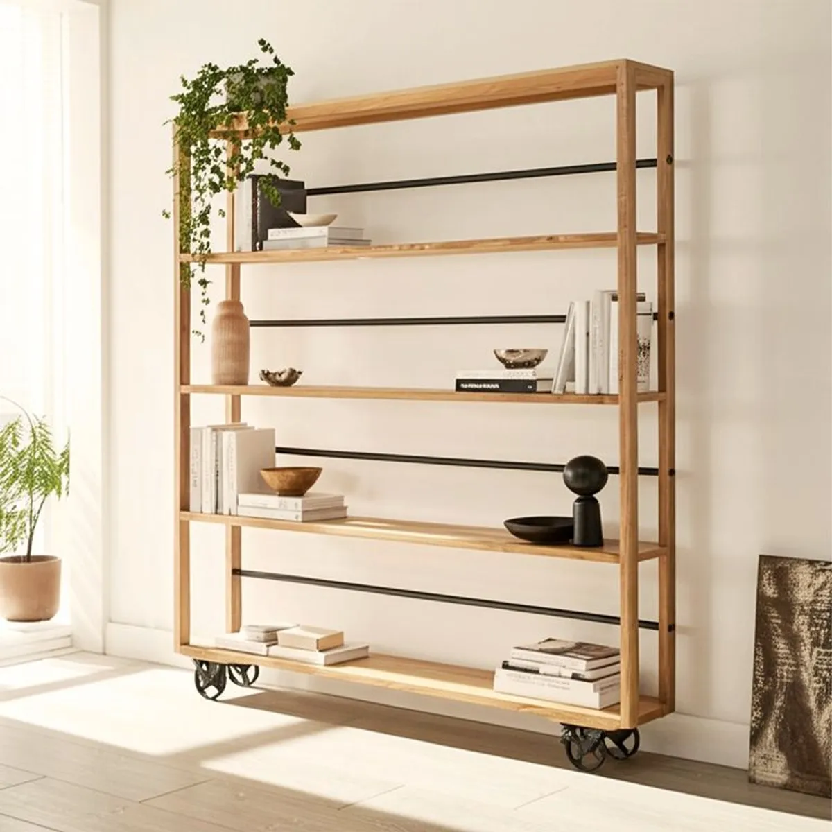 BASEMENT HOME - Estante Clinton 180 cm