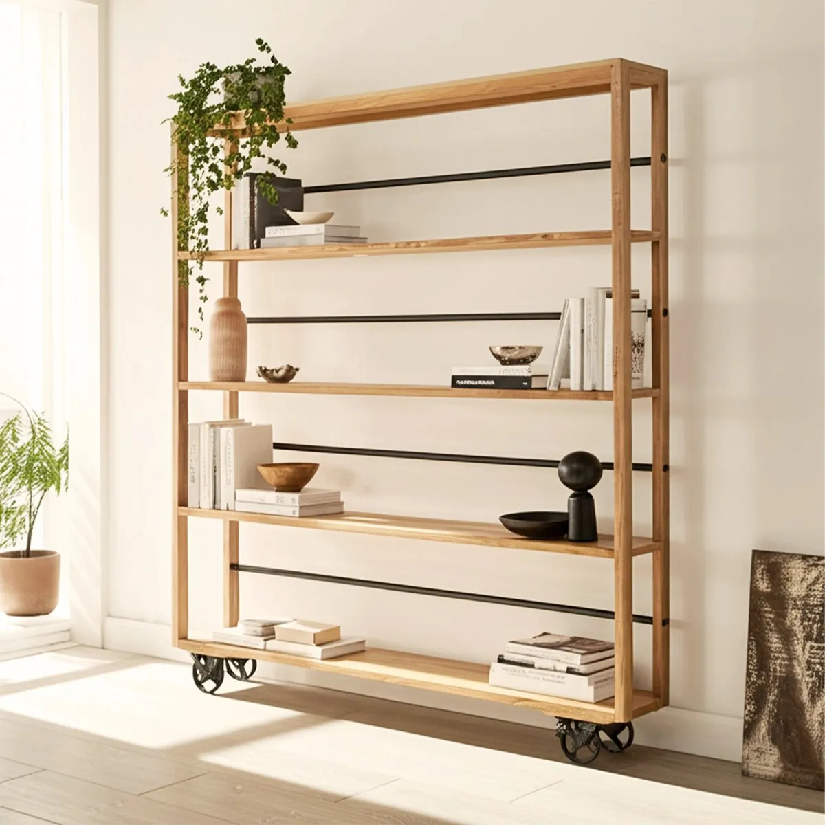 BASEMENT HOME - Estante Clinton 180 cm