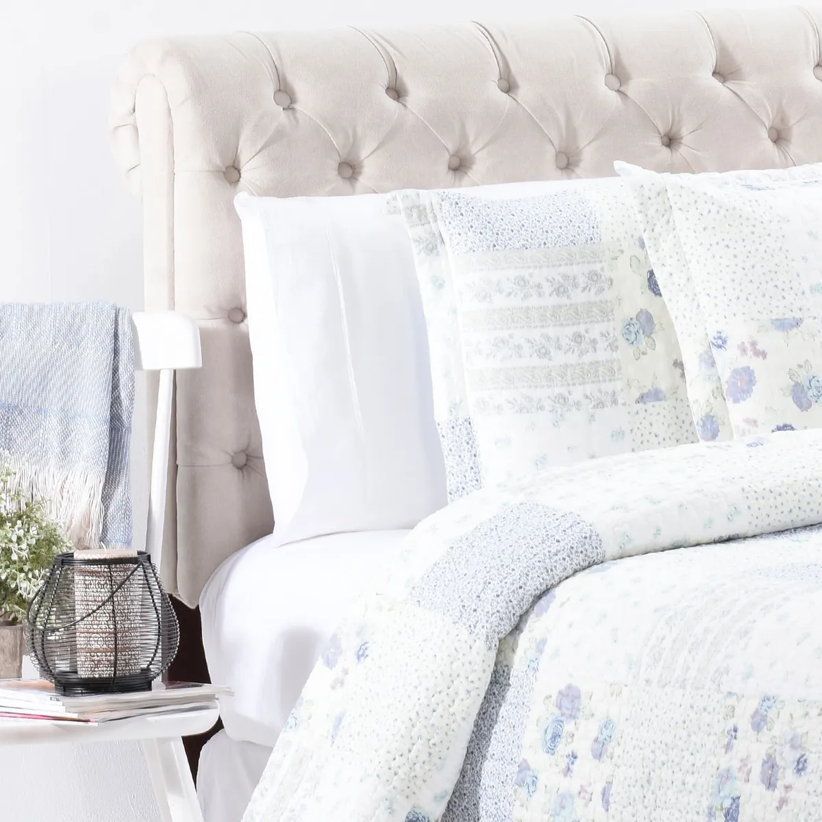 ROBERTA ALLEN - Cubrecama Patch Con Sherpa Roberta Allen