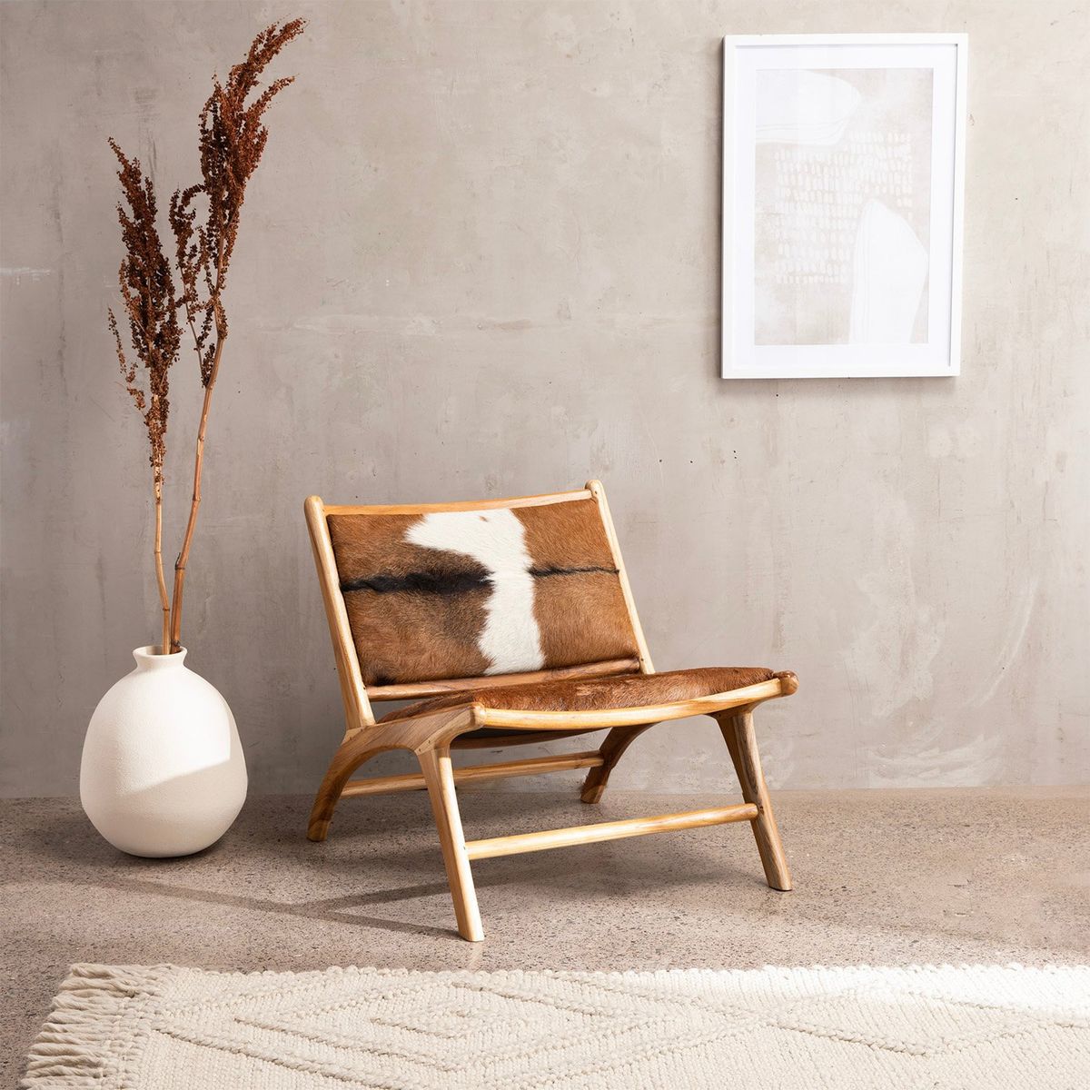 BASEMENT HOME - Butaca New Mindi Piel 1 Cuerpo