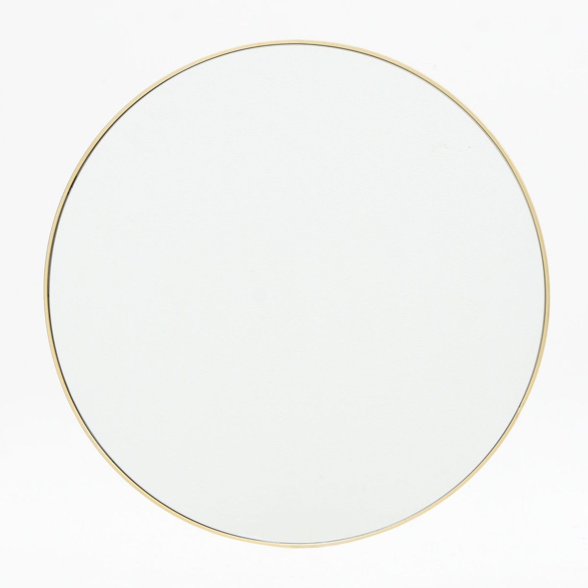 MICA - Espejo Redondo Dorado 70cm