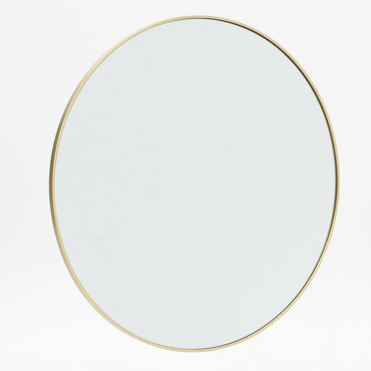 MICA - Espejo Redondo Dorado 70cm