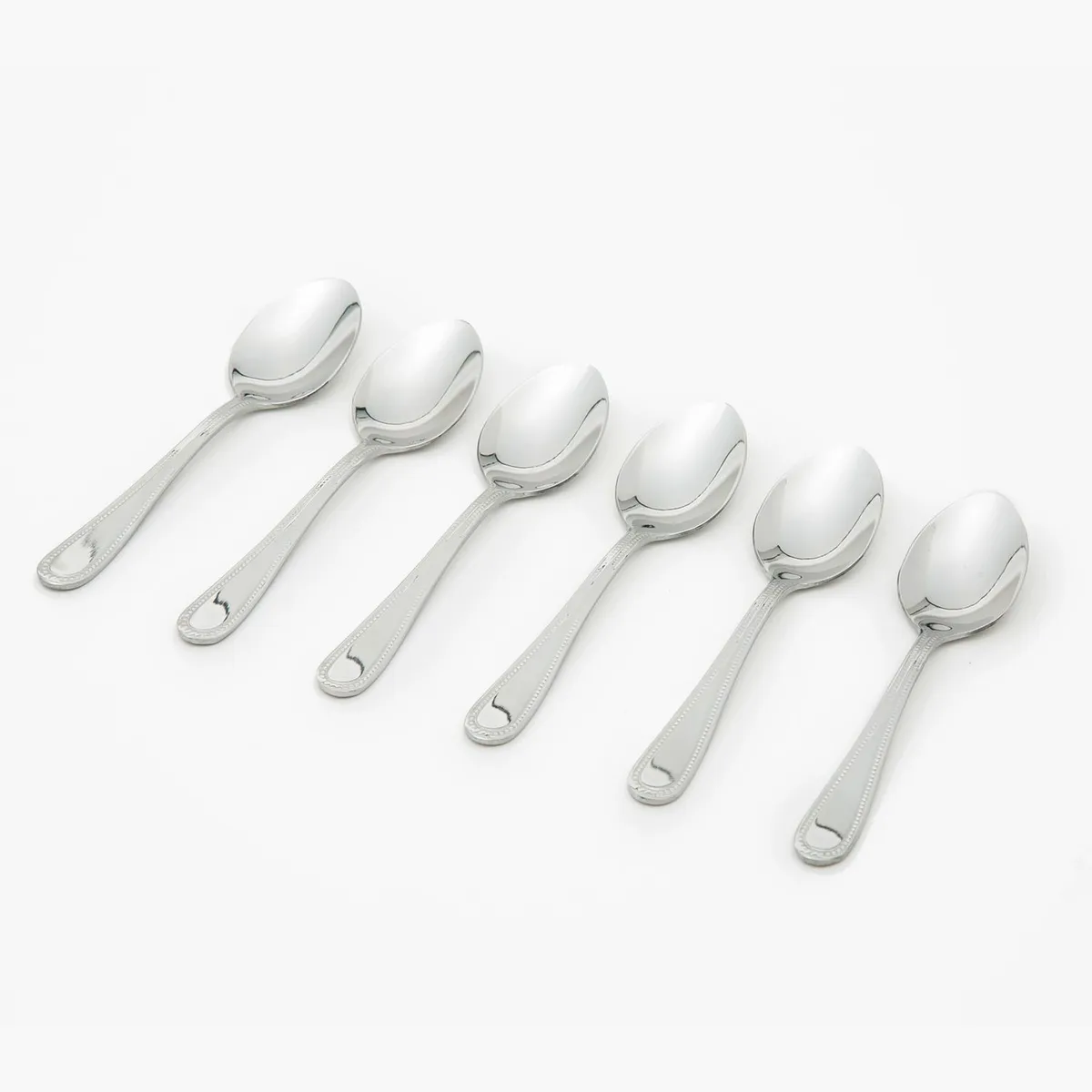 ROBERTA ALLEN - Set x6 Cucharas Cafe Pearl