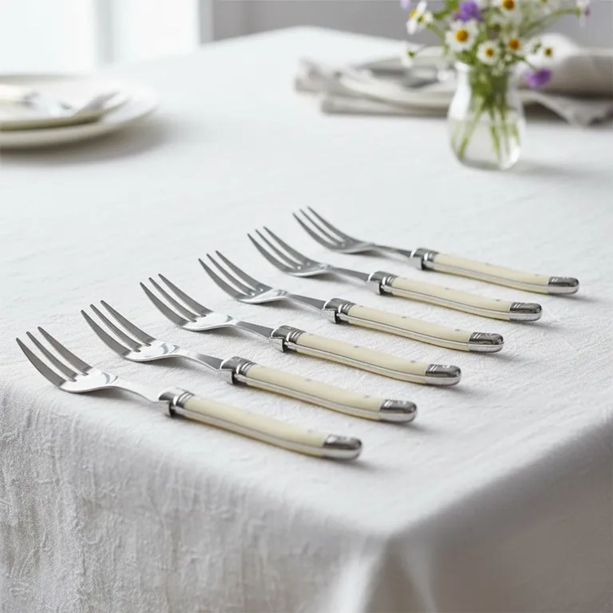 ROBERTA ALLEN - Set x6 Tenedores de Postre Francia 