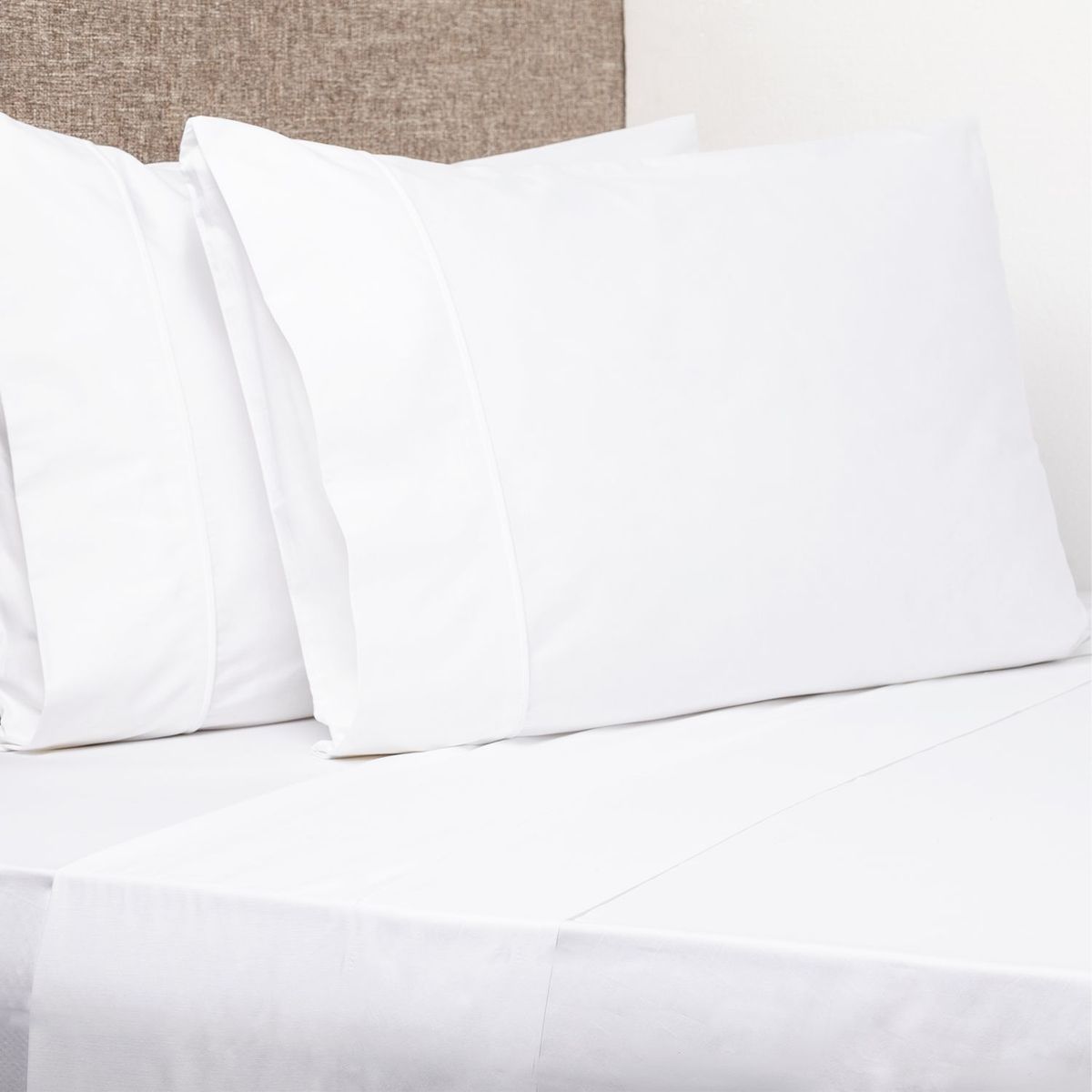 BASEMENT HOME - Juego de Sábanas Lisas XL 100% Algodón 300 Hilos