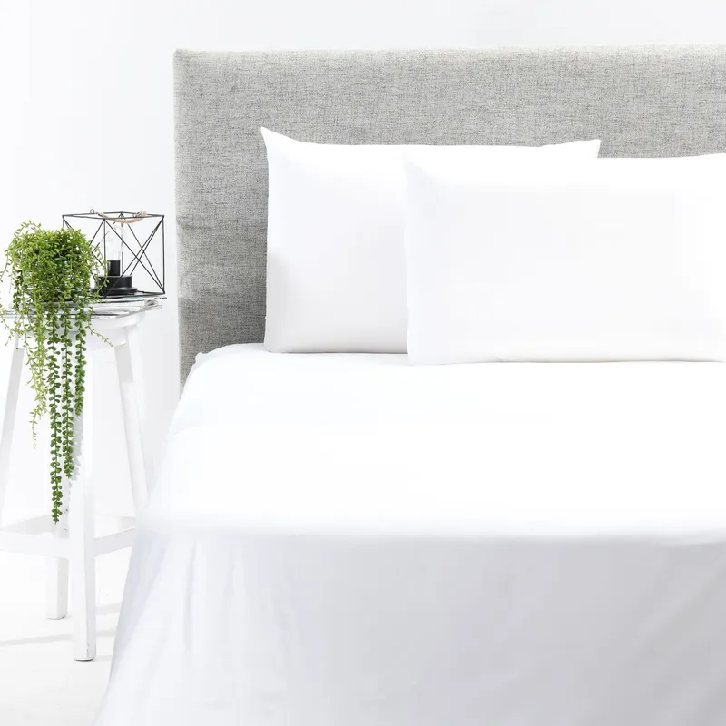 BASEMENT HOME - Juego de Sábanas Lisas 100% Bamboo 300 Hilos Basement Home