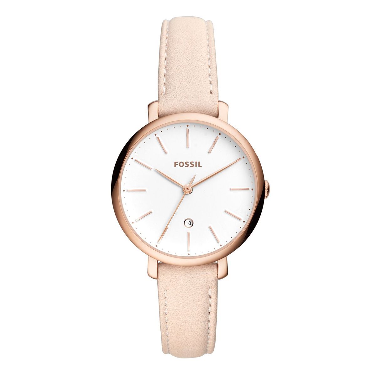 FOSSIL - Reloj Cuero Muj Es4369 Rose Gold/Nude St