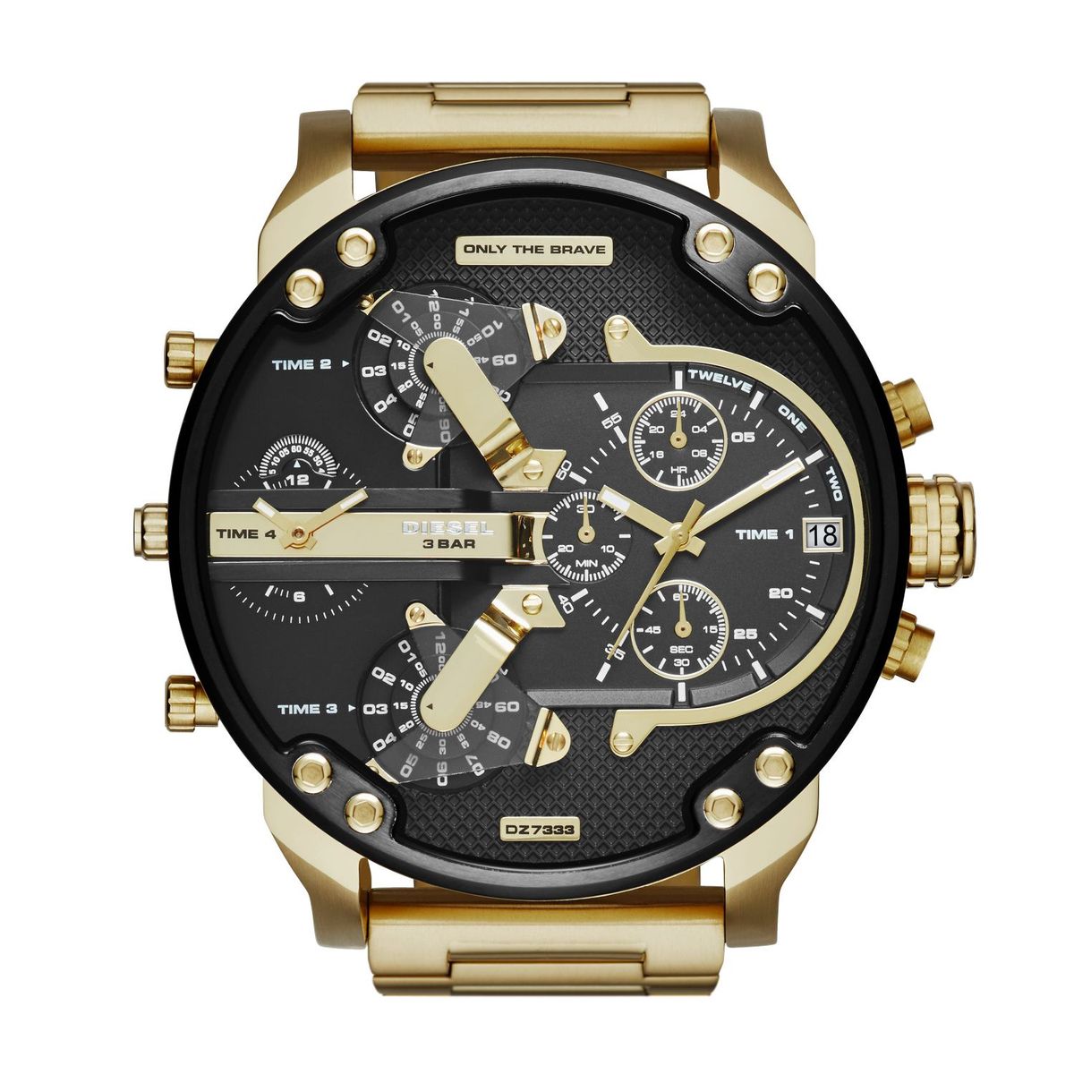 DIESEL - Reloj análogo Acero inoxidable Hombre DZ7333 DIESEL