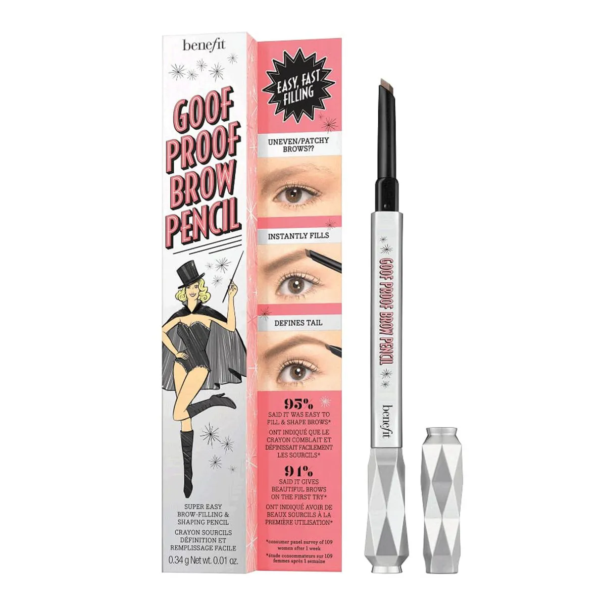 BENEFIT - Lápiz Para Cejas Goof Proof Mini