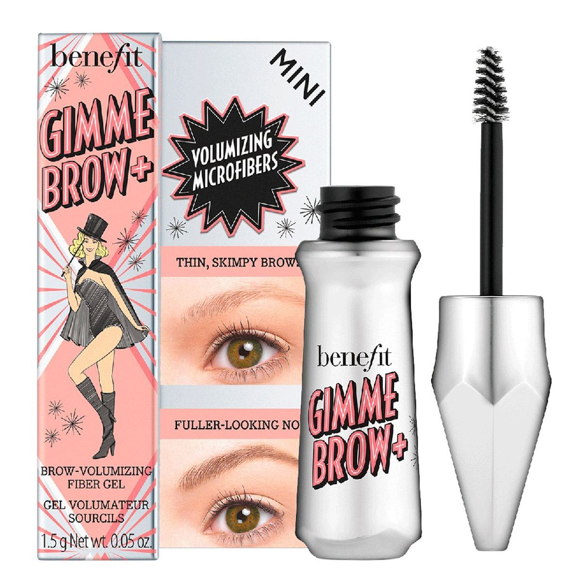 BENEFIT - Gel para cejas Gimme Brow+ Mini